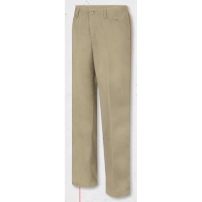 Bulwark™ Women's 100% Cotton Twill Work Pant - Khaki Tan