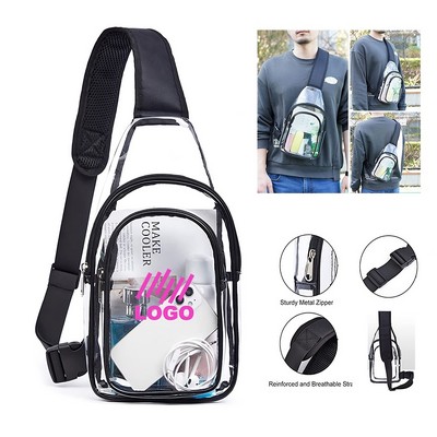 Clear Pvc Sling Bag Stadium Backpack