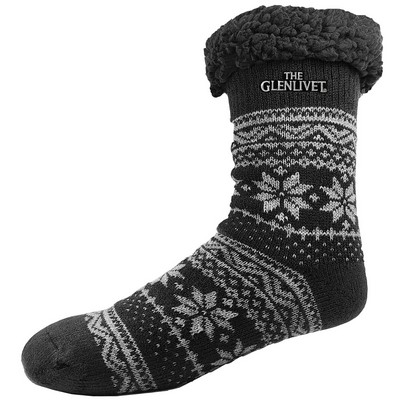 Sherpa Lined Knit Socks