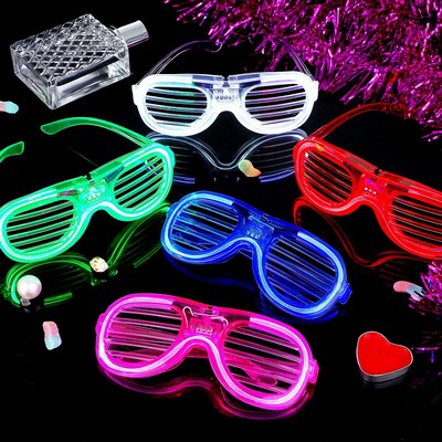 LED glowing party glasses