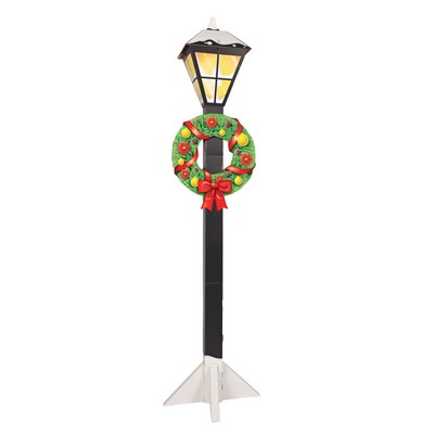 3-D Christmas Lamppost Prop