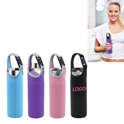 Neoprene Water Solid Color Bottle Sleeve