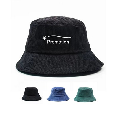 Corduroy Bucket Hat