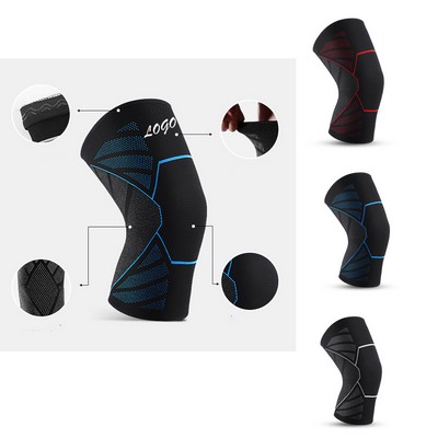 Sports Knee Pad w/Non-Slip Nylon