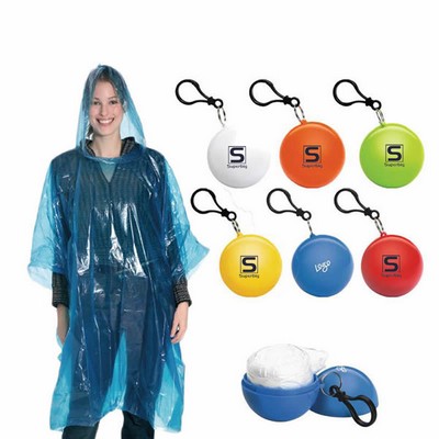 Keychain Ball Poncho