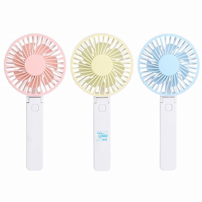 Portable Mini USB Rechargeable Folding Fan