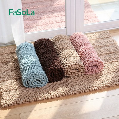 Absorbent Bath Rugs - Plush and Stylish Bathroom Mat