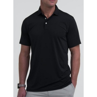 B. Draddy Sport Ryan Solid Jersey Polo