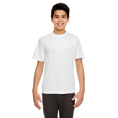 UltraClub Youth Cool & Dry Sport Performance Interlock T-Shirt