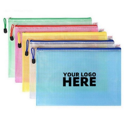 Mesh Zipper Pouch Bags