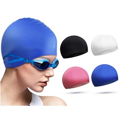 Premium Silicone Swimming Cap Waterproof and Durable