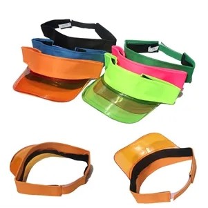 Portable Unisex PVC Sun Visor Hats