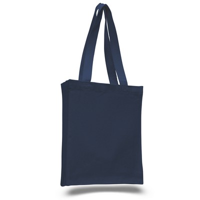 Canvas Book Bag Gusset