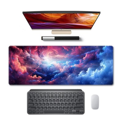 Moq10 Oversize Stitched Edge Mouse Pad