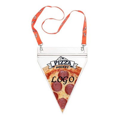 Office Worker Student Portable Pizza Slices Pouch Hold