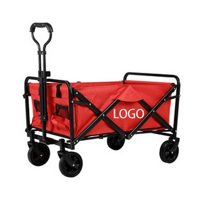 Collapsible Sturdy Steel Frame Garden Wagon