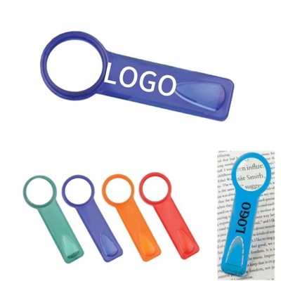 Plastic Bookmark Magnifying