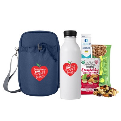 Sling Bag with Bottle & Snacks