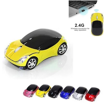 Car Shape Portable Optical Wireless Mouse