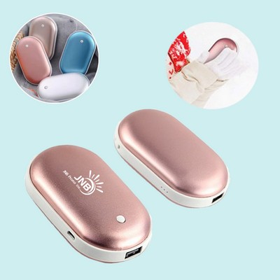 2-in-1 Rechargeable Hand Warmers and Power Bank