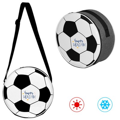 Soccer Shaped Lunch Bag