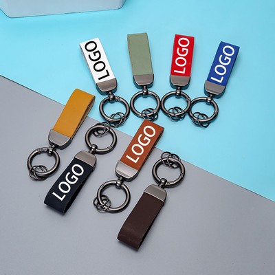 Leather Keychain