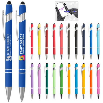 Incline Soft Touch Stylus Metal Pen