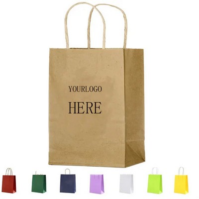 Custom Colorful Paper Bag With Handle