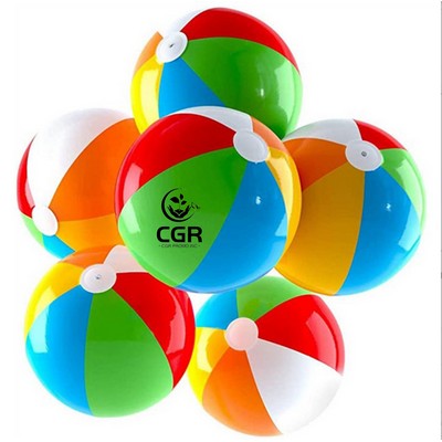 12 1/2" Two Tone Beach Ball