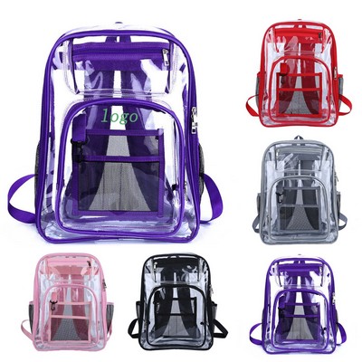 PVC Clear Backpack