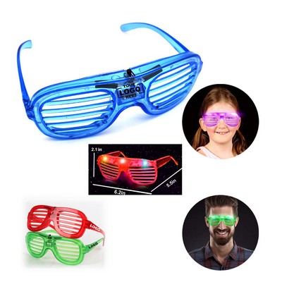 LED Shutter Shaded Glasses