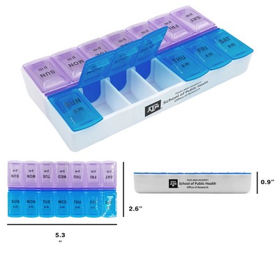 AM/PM 7 Days Pill Case