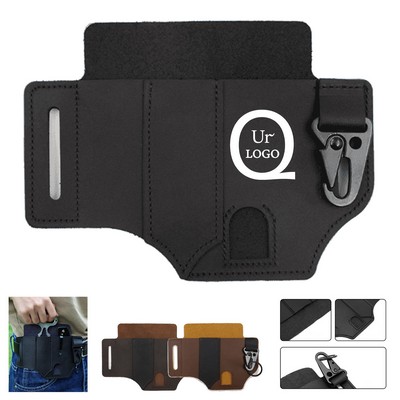 Edc Leather Belt Pouch