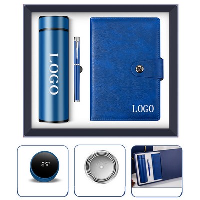 Business Fashion Notepad Thermos Bottle Gift Box