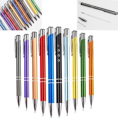 Slim Click Metal Ballpoint Pen