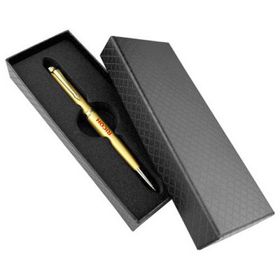 UV Printed Single Pen Gift Box with Lid