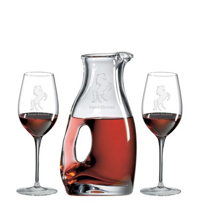 Cornwall Decanter Gift Set Lead-Free Crystal