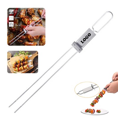 430 Stainless Steel Grilling Skewers With Slider