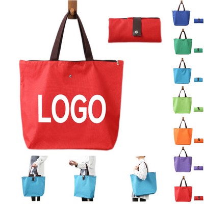 Waterproof Portable Oxford Shopping Bag