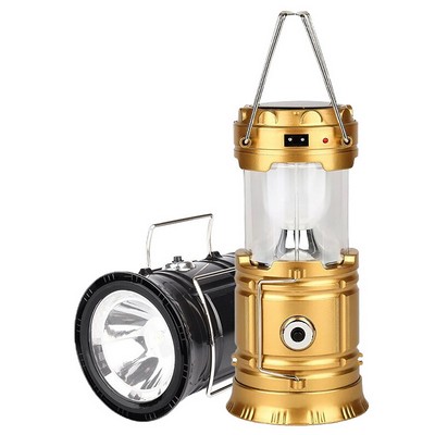 Solar-Powered Portable Camping Lantern