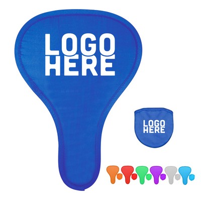 T Shape Folding Hand Fan with Pouch