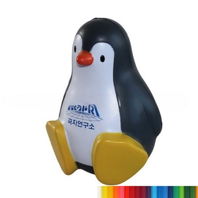 New Foam Sitting Penguin Shaped Stress Ball