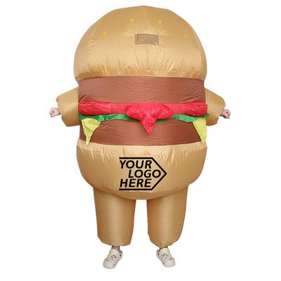 Adult Hamberg Inflatable Costume- In Stock