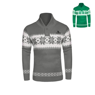 Knit Men's Christmas Sweater