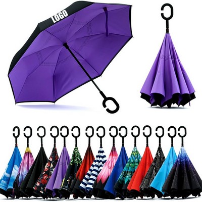 Inverted Reverse Upside Down Umbrella