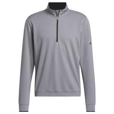 Adidas® Lightweight 2024 Gray Three Golf 1/4 Zip Jacket