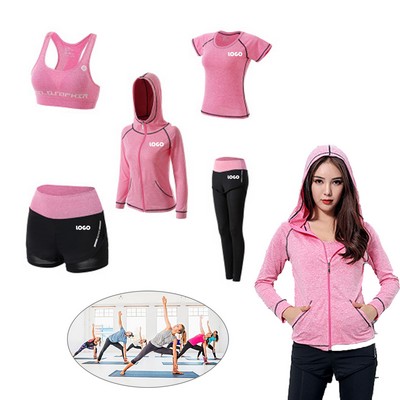 5Pcs Workout Outfits For Women