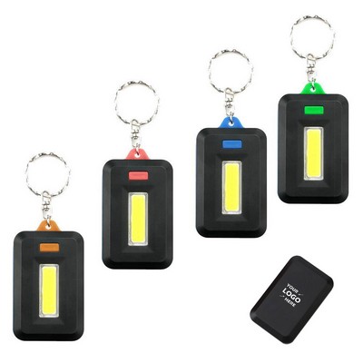 COB LED Flashlight Key Chain