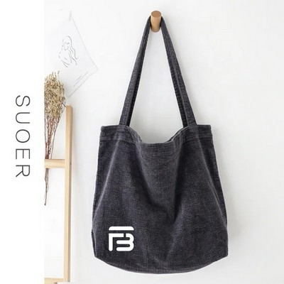 Corduroy Tote Bag