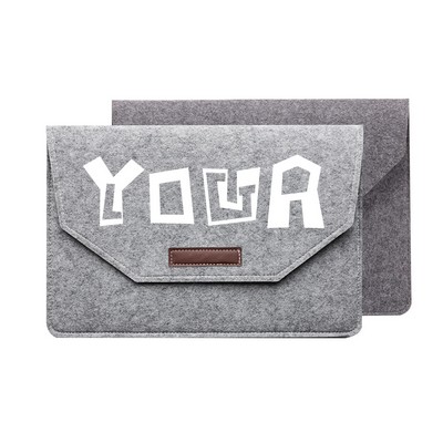 High-Quality Felt Laptop Sleeve Case